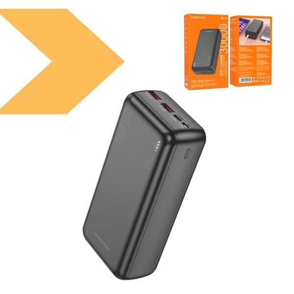Мобільний зарядний пристрій POWER BANK BOROFONE 30000MAH BJ 38B sp1790 фото
