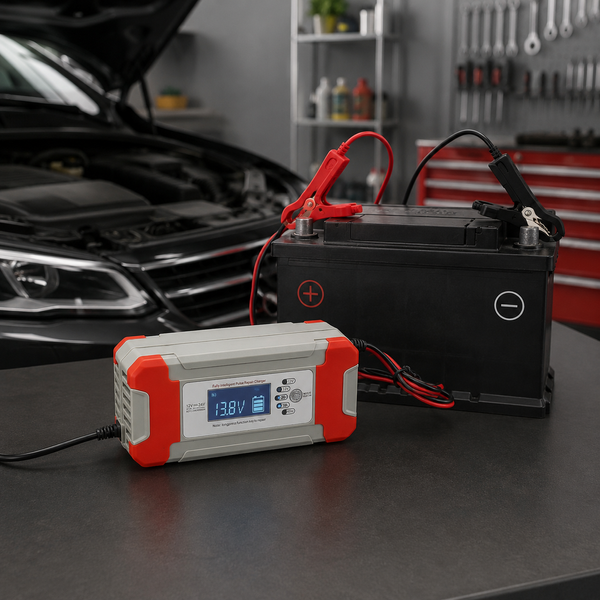 Зарядний пристрій для акумуляторів 8A 12V/24v / Автомобільна зарядка / Зарядка для акумулятора автоЗарядний пристрій для акумуляторів 8A 12V/24v / Автомобільна зарядка / Зарядка для акумулятора авто sp8449 фото