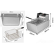 Фритюрниця професійна Dotvix Electric Fryer D-803 електрична 2800W 6L Jam4659 фото 4