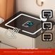 Тумба QYJXF02 з екошкіри з LED підсвічуванням, USB, датчик руху, бездротова зарядка, Bluetooth-аудіо Біла M17586 фото 5