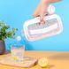 Портативна силіконова форма для льоду пляшка 2 в 1 ICE CUBE TRAY складана на 17 кульок 2054896320 фото 5