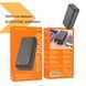 Мобільний зарядний пристрій POWER BANK BOROFONE 30000MAH BJ 38B sp1790 фото 6
