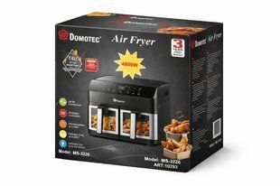 Аерофритюрниця DOMOTEC Air Fryer MS-3226, 4800 Вт 13 л sp10329 фото