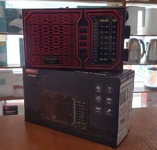 Портативний акумуляторний радіоприймач Meier M-560BT Ретро радіо AM/FM/SW і MP3-плеєр Bluetooth з пультом 237EL-560BT фото