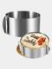 Розсувне кільце для торта Cake Ring 16-30 см форма для випічки VEN0341 фото 4