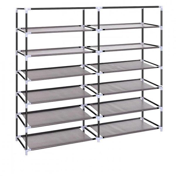 Тканинна шафа для зберігання взуття Shoe Cabinet 118х30х120 см 540563215 фото