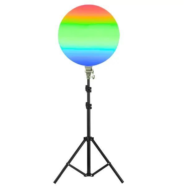 Кругла світлодіодна лампа 45см RGB-LED Fill Light GS-450 кольорова з пультом для фото та відео 225gs-450 фото
