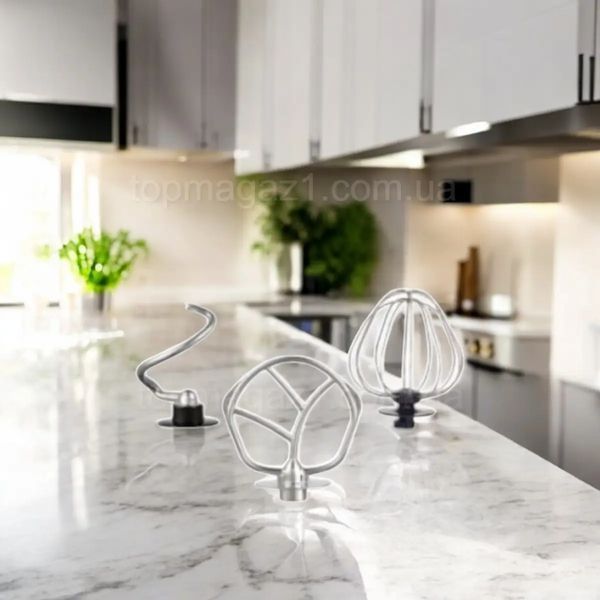 Кухонний комбайн з тістомісом 4500Вт Top Kitchen універсальний кухонний комбайн 3в1 Tk225 фото