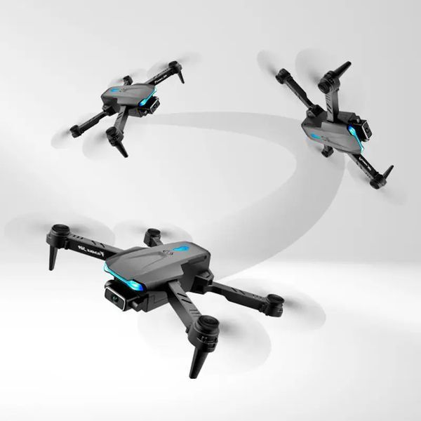 Квадрокоптер (міні-дрон) S89 Pro Black (камера HD 4К 1080P, WiFi, FPV, 1 акумулятори по 1800 mAh) з кейсом, чорний S89 Pro with camera 4K - швидкий маневрений квадрокоптер для зйомки у високій якості 2054147874 фото