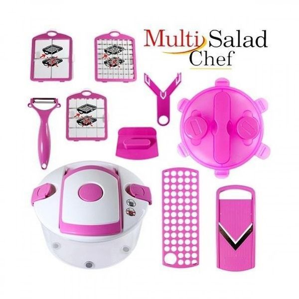 Овочерізка Multi Salad Chef Мульті Салад Чиф 13 в 1 Універсальна 205004 фото
