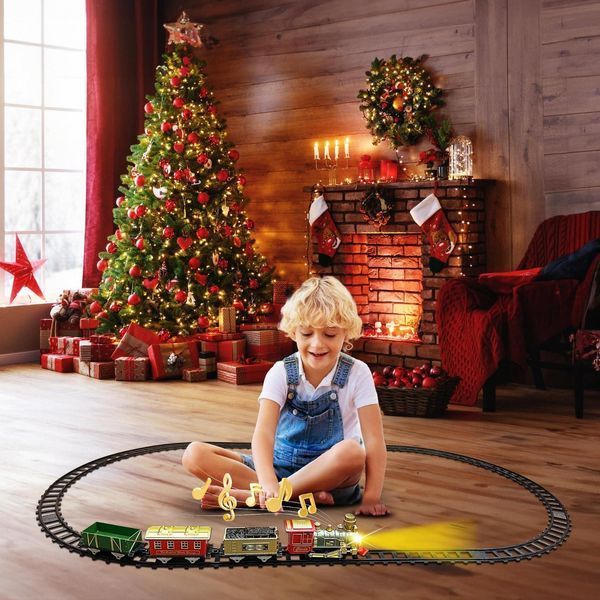Ігровий різдвяний поїзд від батарейок, Christmas Classic / Набір святковий експрес 2129351 фото