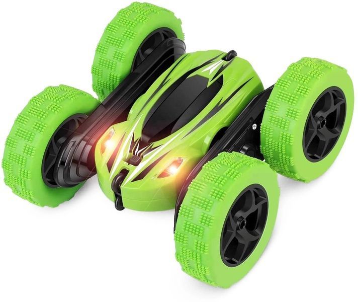 Машинка перевертень всюдихід трюкова на радіокеруванні Ydjia Stunt Car D828 Green 54012874596 фото