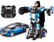Машинка Трансформер Bugatti Size 18 см Robot Car синя з пультом pr2145777 фото 8