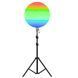 Кругла світлодіодна лампа 45см RGB-LED Fill Light GS-450 кольорова з пультом для фото та відео 225gs-450 фото 5
