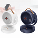 Акумуляторний міні вентилятор VU-05/FS-25 з поворотом / Вентилятор Mini fan з LED-підсвічуванням та USB M17135 фото 1