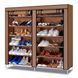 Тканинна шафа для зберігання взуття Shoe Cabinet 118х30х120 см 540563215 фото 1