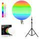 Кругла світлодіодна лампа 45см RGB-LED Fill Light GS-450 кольорова з пультом для фото та відео 225gs-450 фото 1