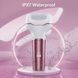 Електрична пемза для ніг PINK / Електрична роликова пилка-пемза для п'ят для педикюру з LCD дисплеєм G0523 фото 4