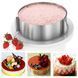 Розсувне кільце для торта Cake Ring 16-30 см форма для випічки VEN0341 фото 2