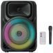Бездротова караоке колонка з мікрофоном та RGB-підсвічуванням ZQS8147 sp10280 фото 1