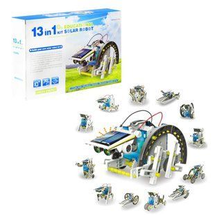 Електронний конструктор робот Solar Robot Original 13 в 1 на сонячних батареях 2392115A фото
