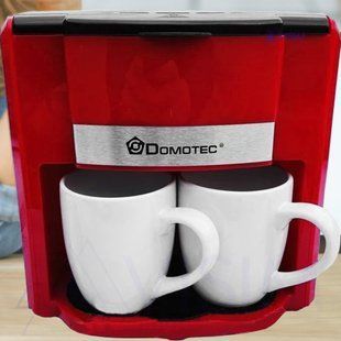Кавоварка Domotec MS-0705 Red + 2 керамічні чашки sp0705 фото