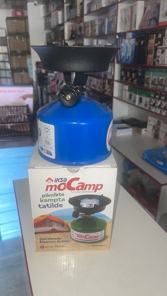 Газовий пальник-плита з п'єзопідпалом Iksa MoCamp / Портативний похідний пальник / Туристична плита 124414 фото