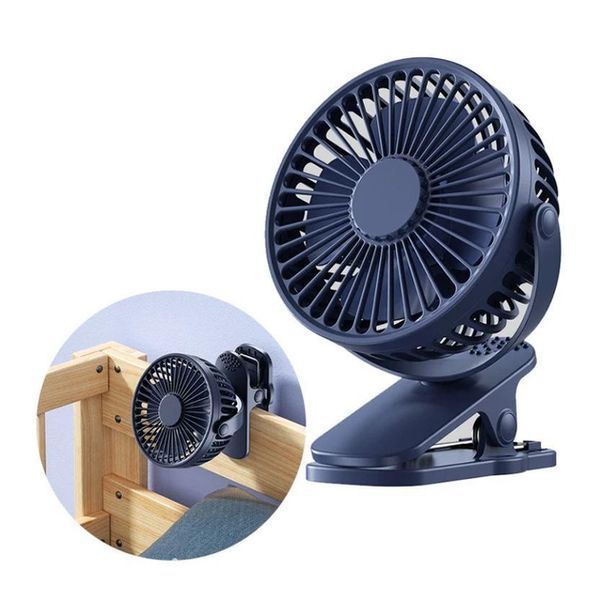 Вентилятор акумуляторний FAN-AF01 з USB з прищіпкою 3 швидкості, 360 градусів Jam6797 фото