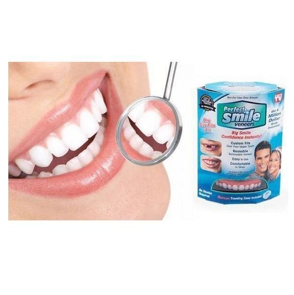 Знімні вініри Perfect Smile Veneers, вініри для зубів, накладні зуби, накладки для зубів 2260038 фото