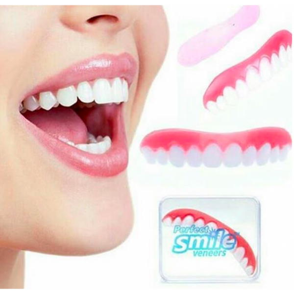 Знімні вініри Perfect Smile Veneers, вініри для зубів, накладні зуби, накладки для зубів 2260038 фото