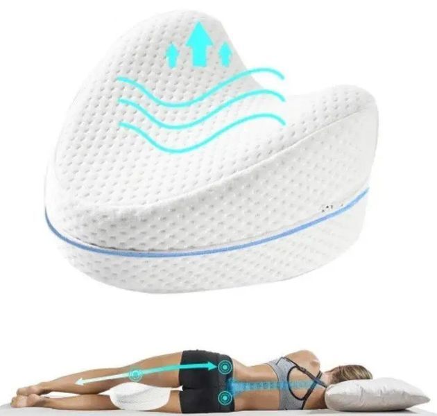 Подушка ортопедична для ніг та колін Contour Legacy Leg Pillow Подушка під ноги для сну JAM06 фото