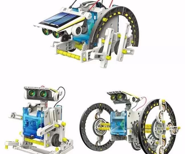 Електронний конструктор робот Solar Robot Original 13 в 1 на сонячних батареях 2392115A фото