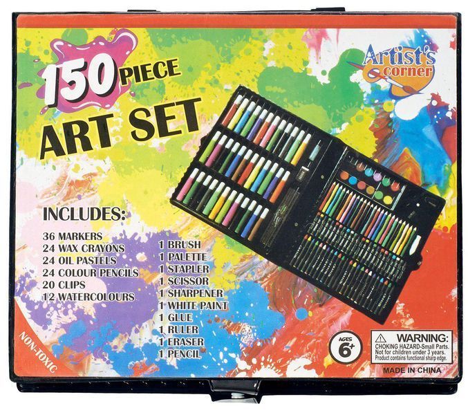 Дитячий художній набір для малювання Art set 150 предметів mu0709001 фото