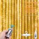 Світлодіодна гірлянда штора роса на дроті 3х2 м 200 LED пульт + USB теплий білий G5797 фото 3