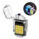 Зажигалка плазменная 2в1 Type-C / Электронная USB-зажигалка с LED-фонарем 2019009 фото 5