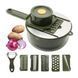 Ручна овочерізка 10в1 слайсер з кошиком, Vegetable Cutter / Мультислайсер з насадками / Терка для овочів 205MAG-744 фото 3