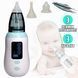 Аспіратор дитячий акумуляторний 2-в-1 BABY NOSE з LED-дисплеєм та регулятором потужності (WO-19) MU878787 фото 5