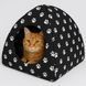 М'який будиночок для собак та кішок YU227 компактний складаний Pet Hut White 35 см &times; 40 см 2051516 фото 1
