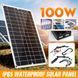 Сонячна панель 100W 12V Моно Сонячні батареї 100W 2541785366 фото 3