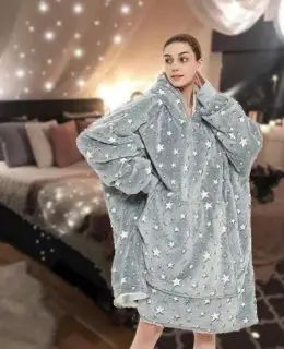 Худі Stars Dream, що світиться у темряві / Люмінесцентний плед &ndash; толстовка з капюшоном 509556464 фото