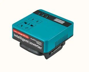 Акумуляторний інвертор напруги DC 18-21V to 220V 120W 300W sp9540 фото