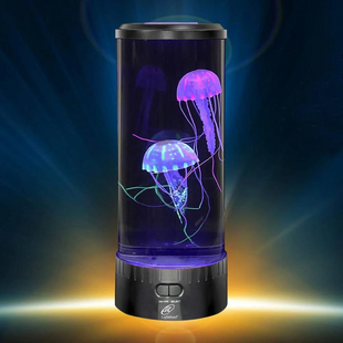 Лампа - нічник зі світлодіодними медузами ZmX LED Jellyfish Mood Lamp Приліжковий світлодіодний настільний pr526999988 фото