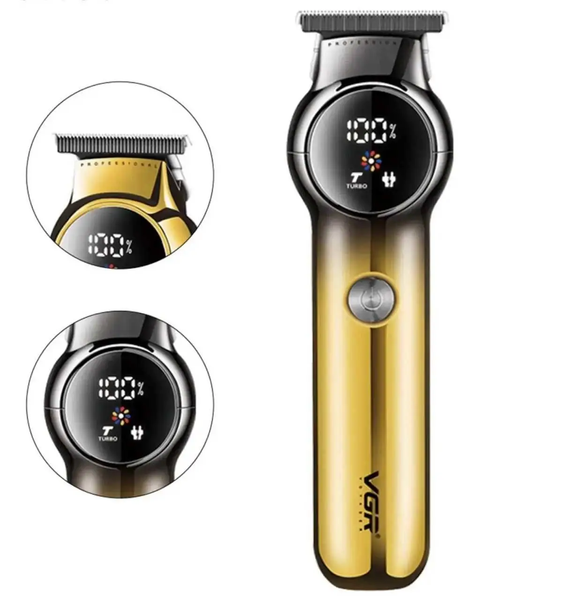 Акумуляторна машинка для стрижки VGR V-989 від USB з 3 насадками 15999 фото