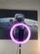 Кільцева світлодіодна лампа RGB LED RING MJ33/ 33 см із кріпленням для телефону 2433321252 фото 2