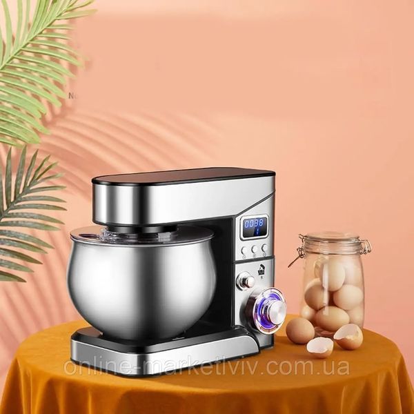 Міксер планетарний з чашею 6л, 4000Вт, Top Kitchen TК00224 / Кухонний тістоміс для дому / Кухонна машина tk00224 фото