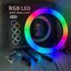 Кільцева світлодіодна лампа RGB LED RING MJ33/ 33 см із кріпленням для телефону 2433321252 фото 3