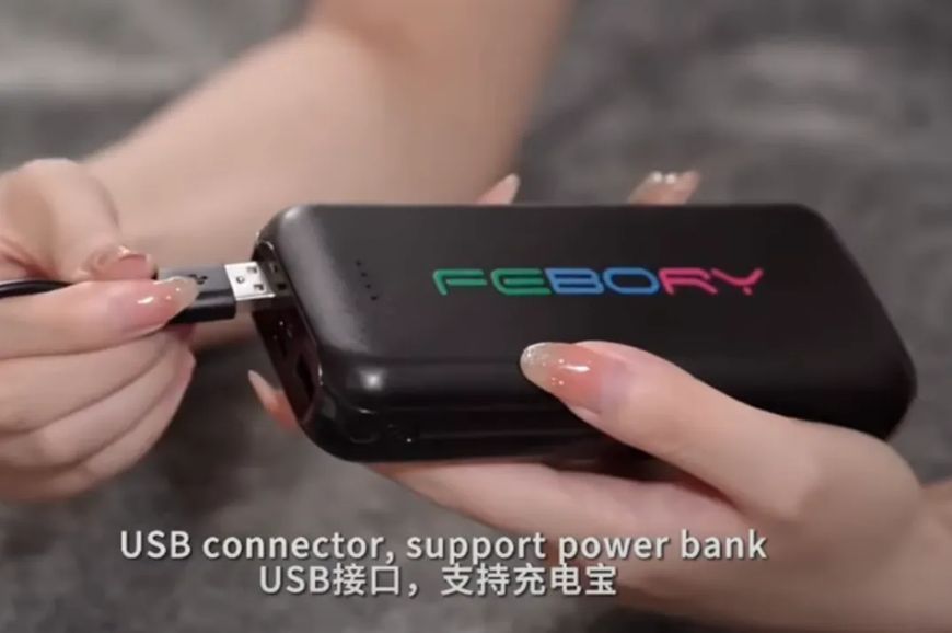Електропростирадло від повербанку 160*80 см Килим з підігрівом на USB M22522 фото