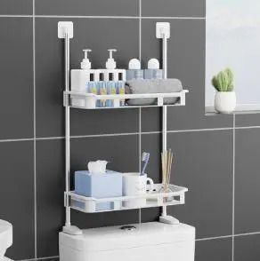 Туалетна полиця для зберігання 2-Storey toilet rack 2124372 фото