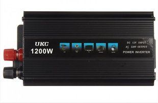 Інвертор 12-220 UKC SSK-1200 1200W 2051240213 фото