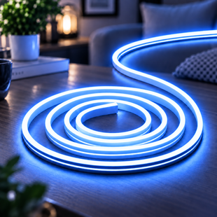Силиконовая лента 2M / NEON светодиодная лента / Водонепроницаемая лента неон Синий sp10783/3 фото